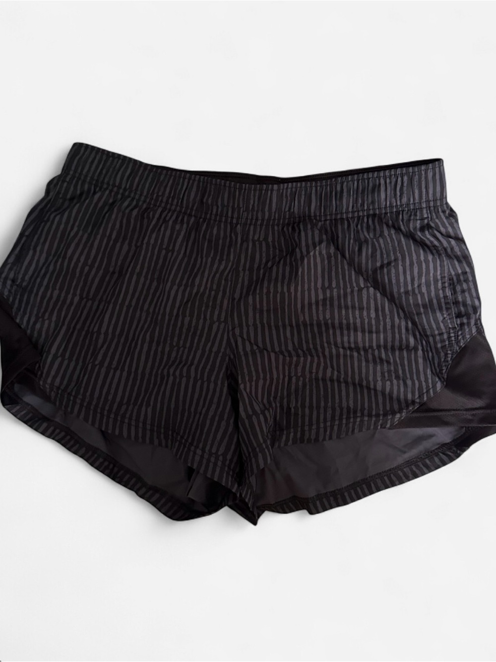 Athletic Works Black Elastic Waist Athletic Shorts